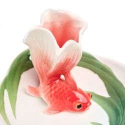 БЛЮДО LEFARD "ЗОЛОТАЯ РЫБКА" 11*12*8 СМ, 6 ВИЛОЧЕК (КОР=18ШТ)