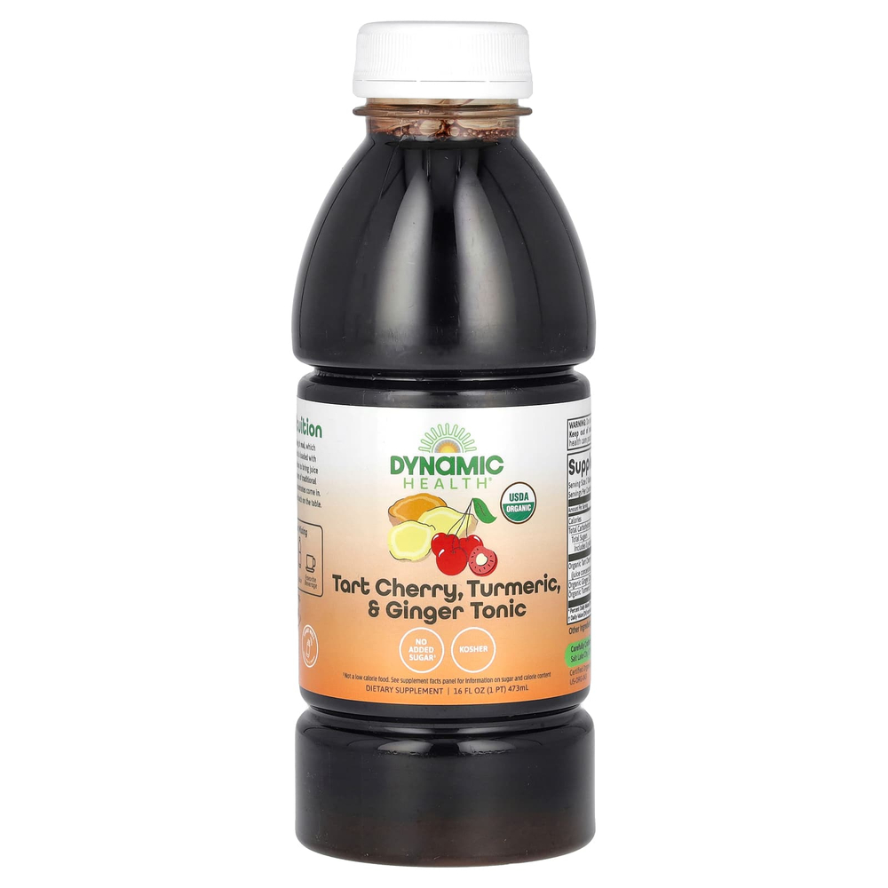 Dynamic Health, Вишневый тоник с куркумой и имбирем, 473 мл (16 жидк. унц.)