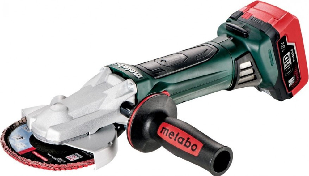 Угловая шлифмашина аккумуляторная METABO WF 18 LTX 125  2х5.5Ач 601306660