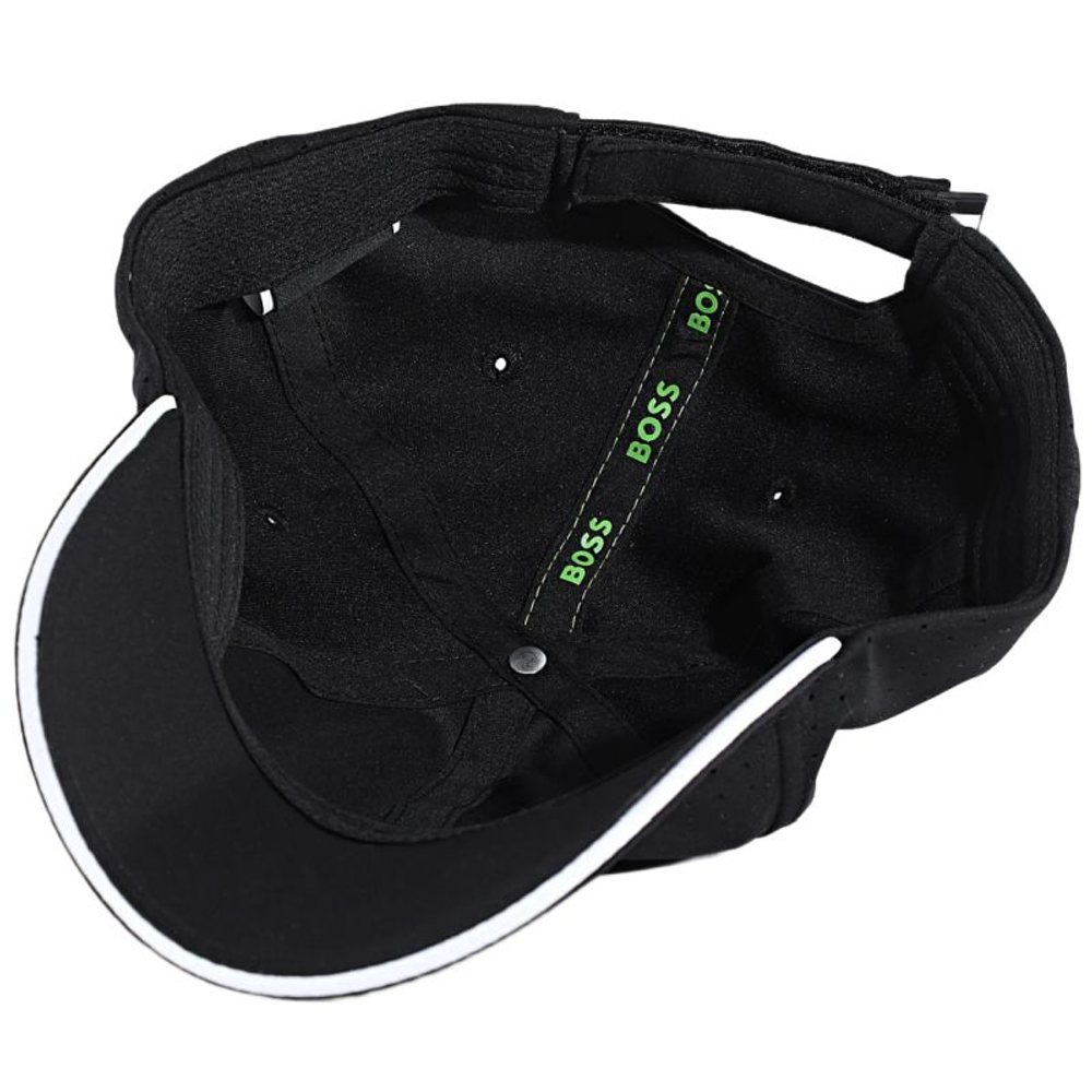 Теннисная кепка BOSS Perforated Gloss Logo - black