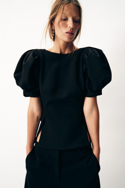 ZARA ДЛИННЫЕ СЕРЬГИ СО СТРАЗАМИ, ЗОЛОТИСТЫЙ