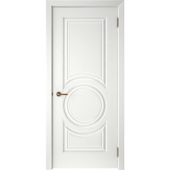 Фото межкомнатной двери эмаль Текона Смальта 45 белая глухая