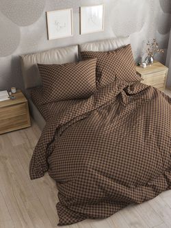 Простынь на резинке поплин Сказка "Roger" 160x200 см