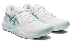 Женские Кроссовки теннисные Asics Gel-Challenger 13 - white/smoke blue