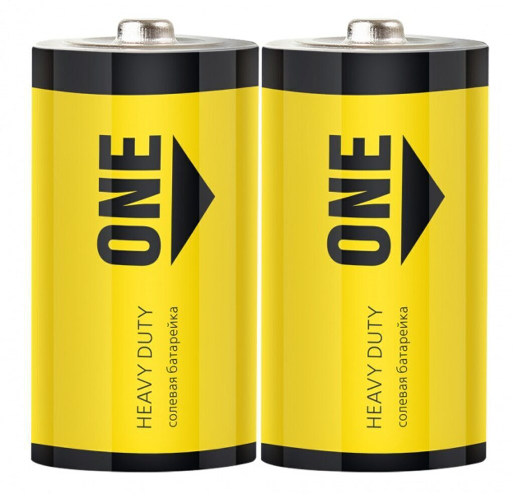 Батарейка R-20 Smartbuy ONE, солевая, блистер, цена за 1 шт