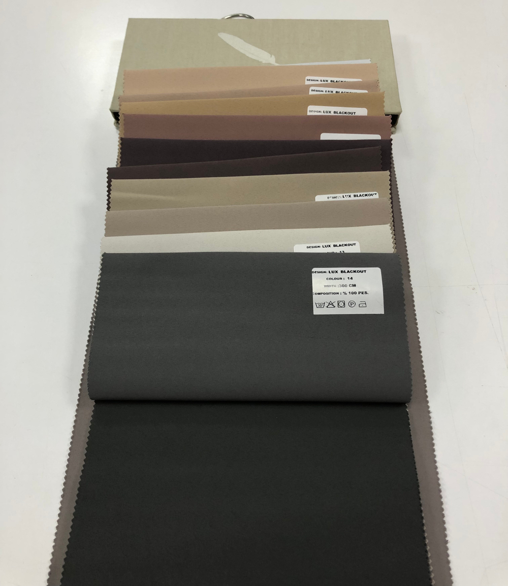 Портьерная ткань blackout двусторонний арт. Lux Blackout из коллекции Aisa