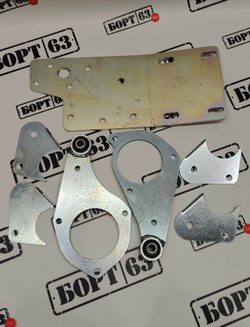 Крепление переднего моста 2121, 2123 (отвязка)