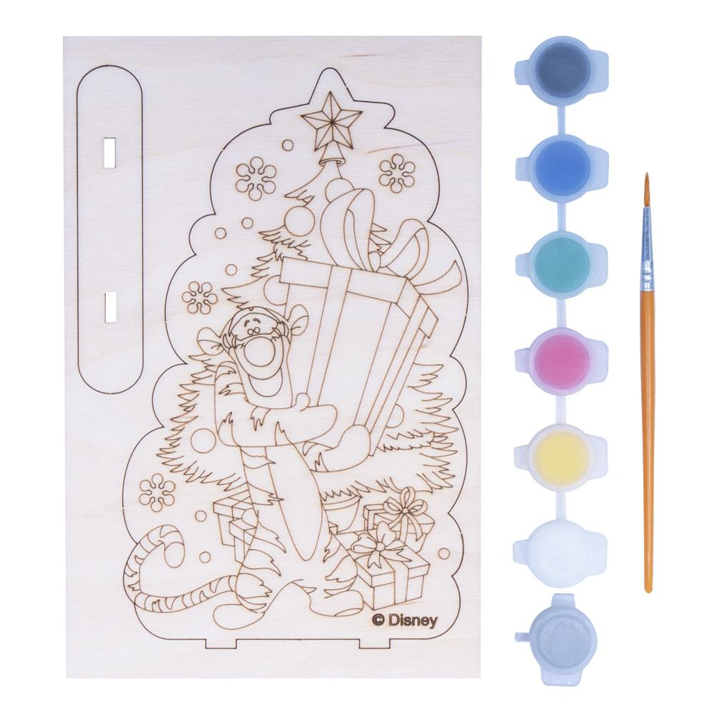Роспись по дереву. Disney Новогодний сувенир "Тигруля" (Lori)