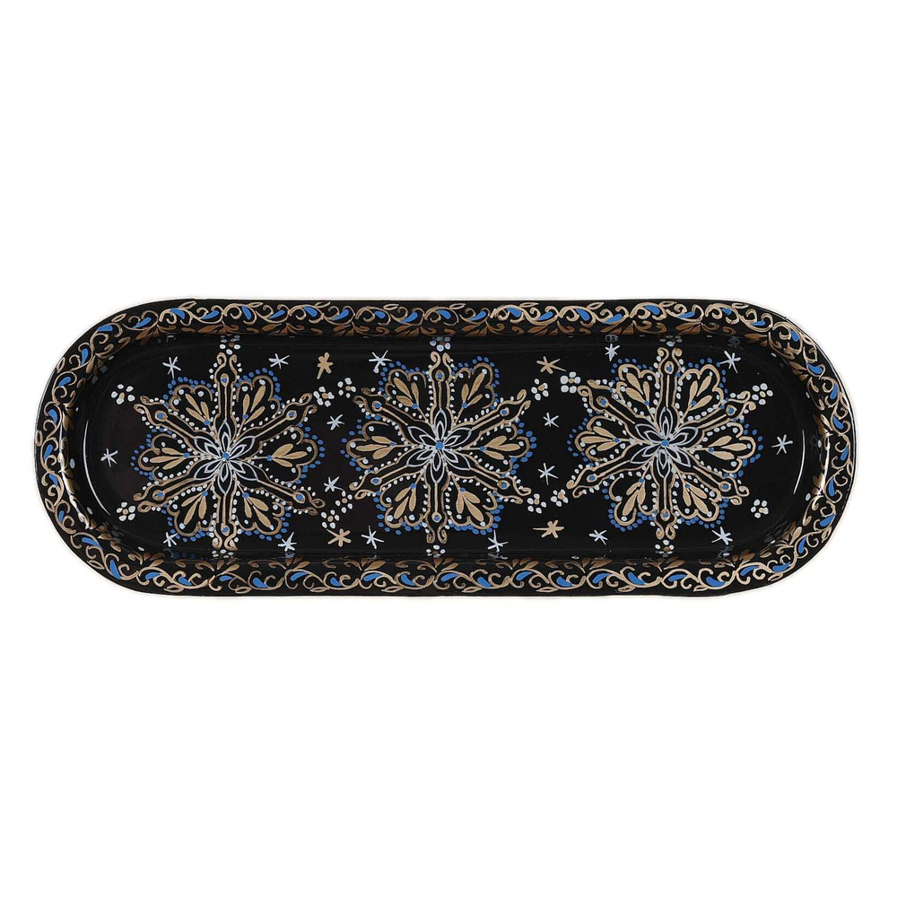 Zhostovo metal tray A4D210725131