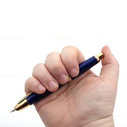 Перьевая ручка Pilot Capless Gold синяя с золотым пером M (FC-1500RG-M-L)