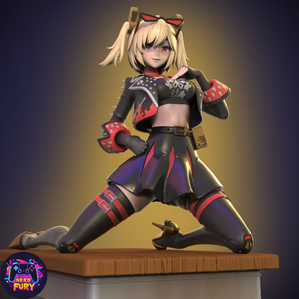 burnice white Zenless Zone Zero zzz Фигурка