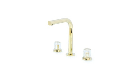 Смеситель на столешницу ELEGANTE на 3 отв. GOLD