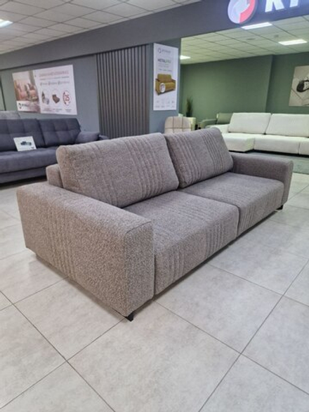 Уолтер диван ШП (1000 секция + 1000 секция) Noble 230, ВариантКроя1, Декор: Опора черный муар, &lt;Р&gt; /