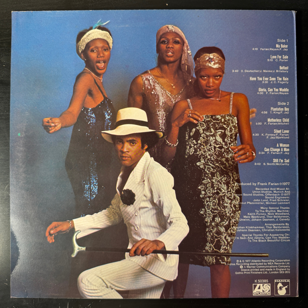 Boney M. - Love For Sale (Англия 1977г.)