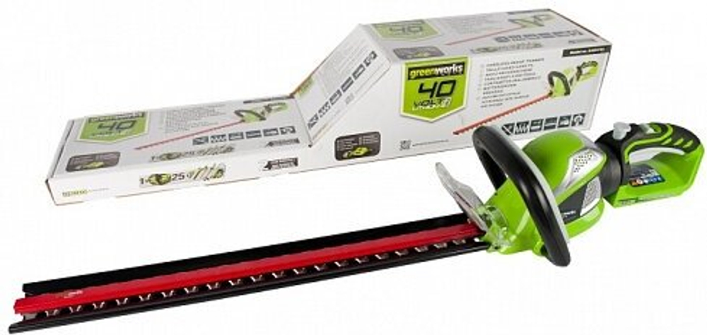 Кусторез аккум. GREENWORKS G40HT61 40V,61см,2800резов/мин,без акб/зу (2200907)