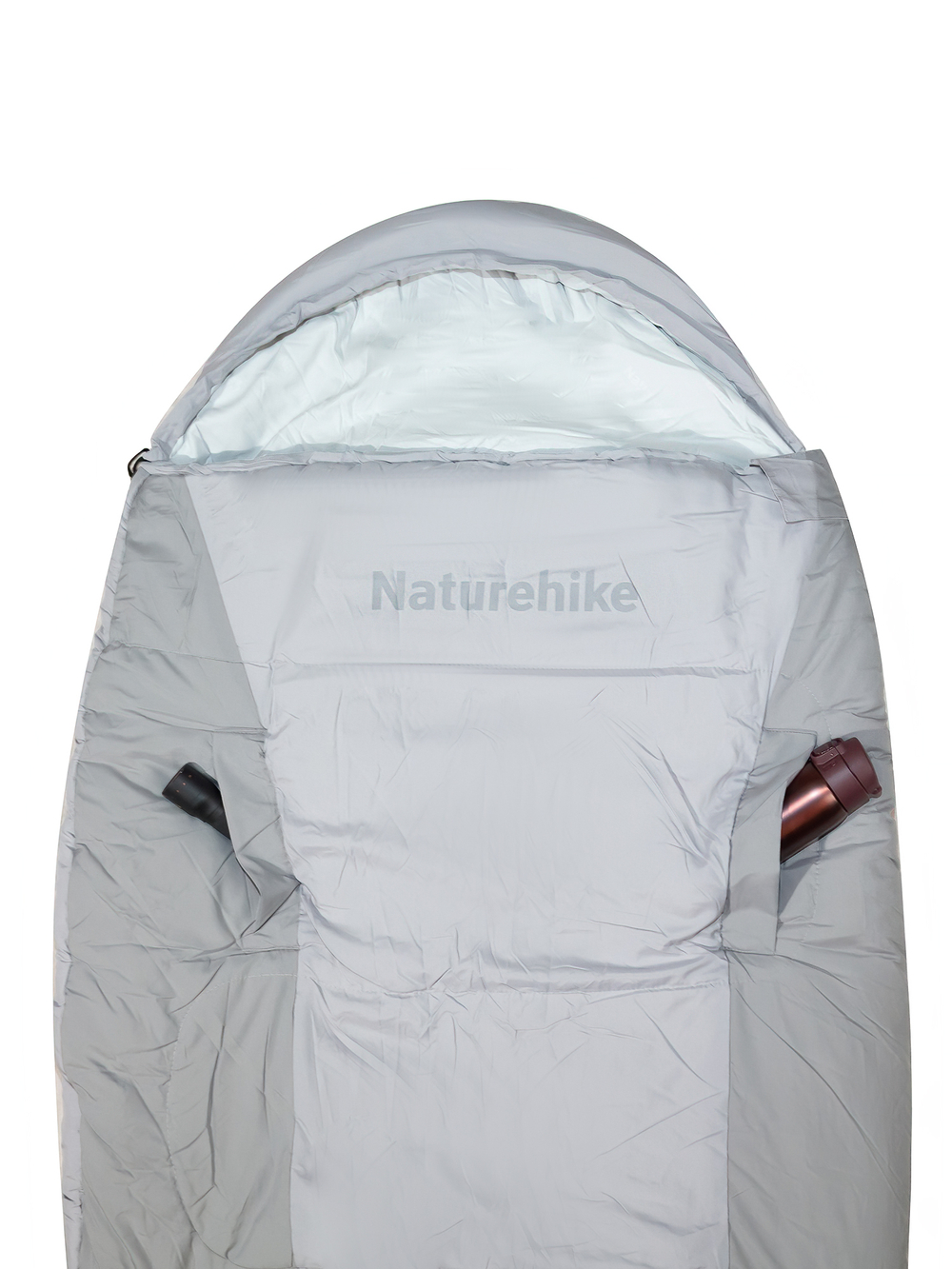 Спальный мешок Naturehike PS400LITE, серый (CNK2350WS026)