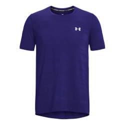 Мужское теннисное поло Under Armour Seamless Wave Men - Dark Blue, Blue