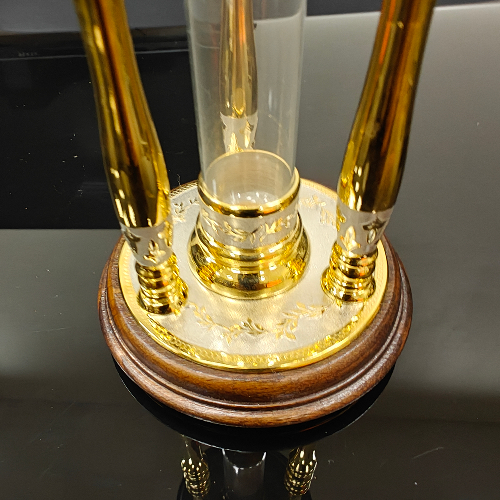 Песочные часы "Эксклюзивные" (Златоуст) 20 мин. в футляре