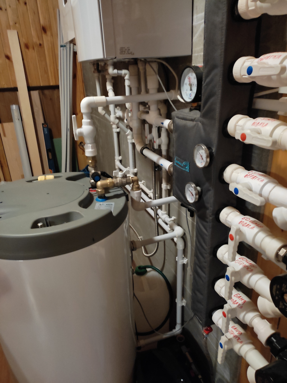 Монтаж котельной в загородном доме