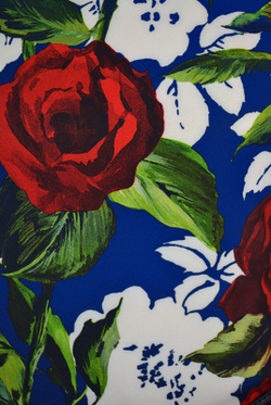 Платье женское 1076Аа, Гол.розы #184ГР051076Аа