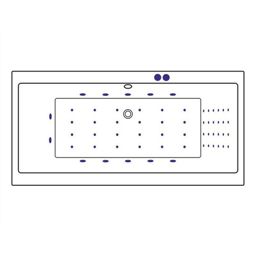 Акриловая ванна Excellent Pryzmat Slim Nano 170x75 WAEX.PRY17S.NANO