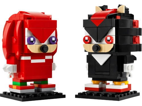 Конструктор LEGO BrickHeadz 40672 Ежик Соник: Наклз и Шэдоу