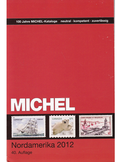 Каталог марок MICHEL. 2012 г. Сборник по маркам стран Северной Америки, #342534