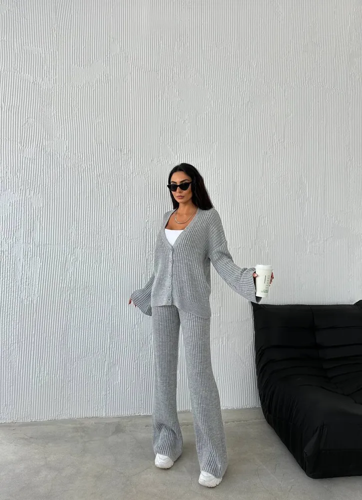 Костюм вязаный УК-2046-2 Фабрика Моды