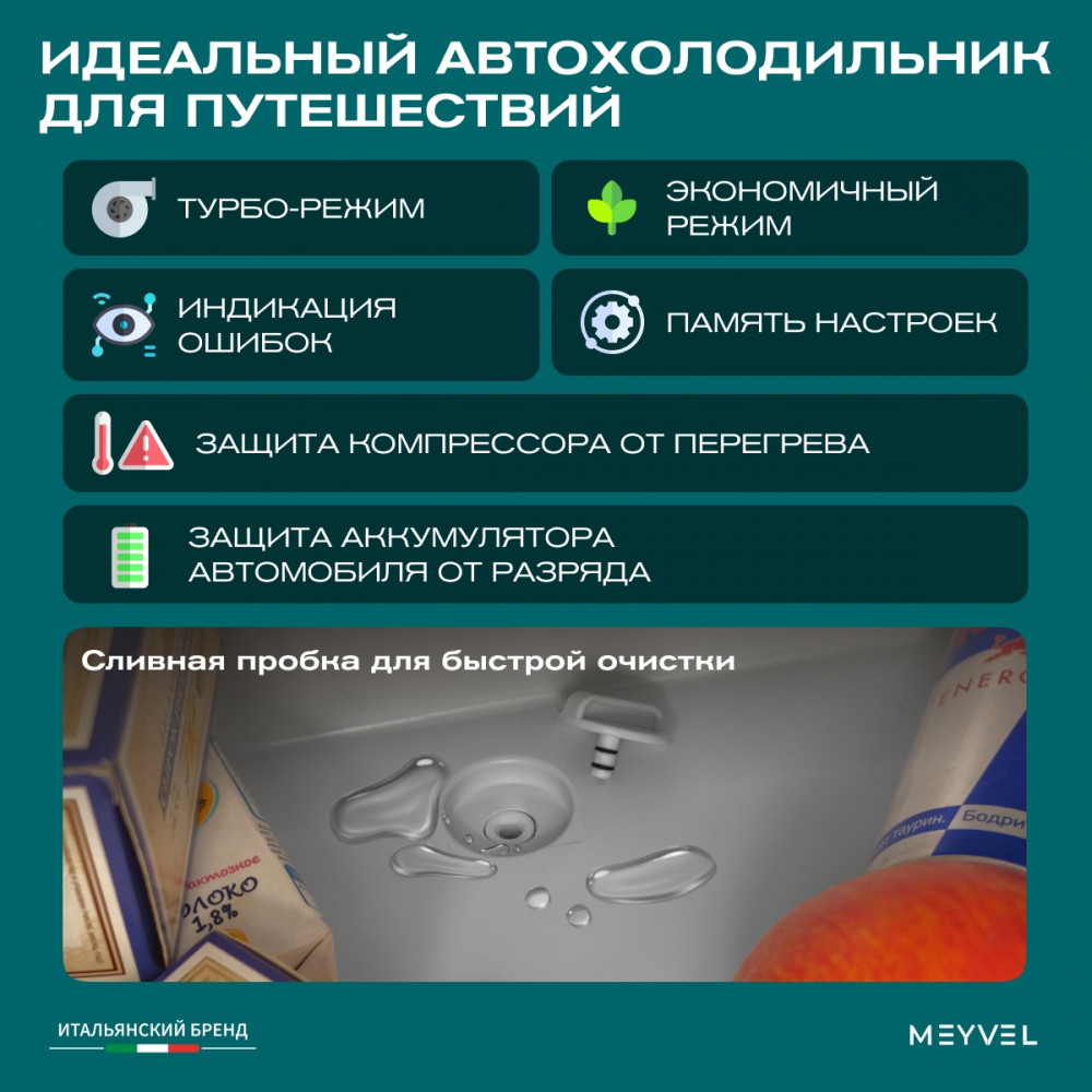 Автохолодильник Meyvel AF-DB50X