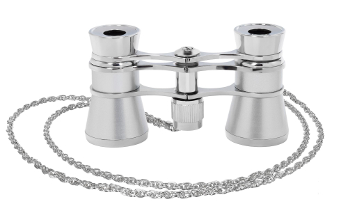 Театральный бинокль Levenhuk Broadway 325B, серебристый
