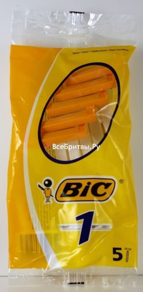 Bic одноразовые станки Bic-1 Normal 5 шт