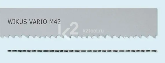 Биметаллическая ленточная пила Wikus VARIO M42