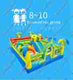 Коммерческий надувной батут "Яркие выходные" 6*5*2,8 м