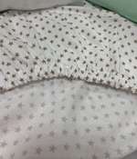 Комплект в кроватку 18 предметов "Король лев" зеленый, сатин