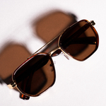 Солнцезащитные поляризационные очки авиатор / BronzeChick LERO