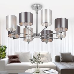 Люстра Rivoli Ebony 2081-308 8 х Е14 40 Вт классика | Rivoli