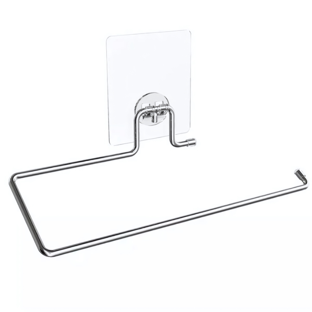 Держатель самоклеящийся для бумажных полотенец, нерж.