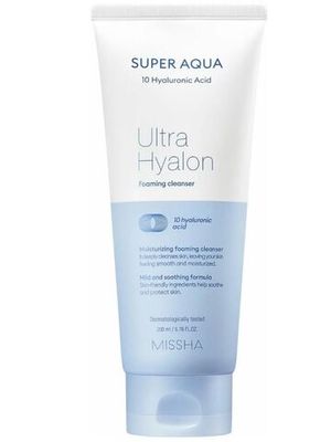 MISSHA, A'Peau MISSHA Aqua Ultra Hyalron Пенка для умывания и снятия макияжа 200 мл