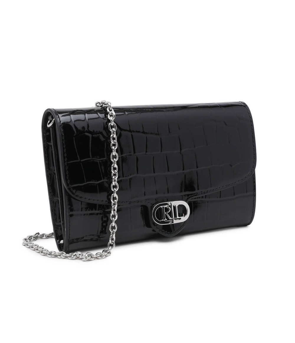 Кожаный клатч ADAIR LAUREN RALPH LAUREN - черный(431934878)