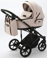 Детская коляска Adamex Zico 3 в 1 Z-TK20 СВ.БЕЖ.ТК