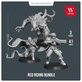 Комплект миниатюр Red riding bundle