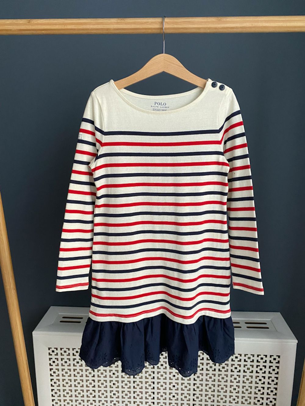 Хлопковое платье Ralph lauren, 122