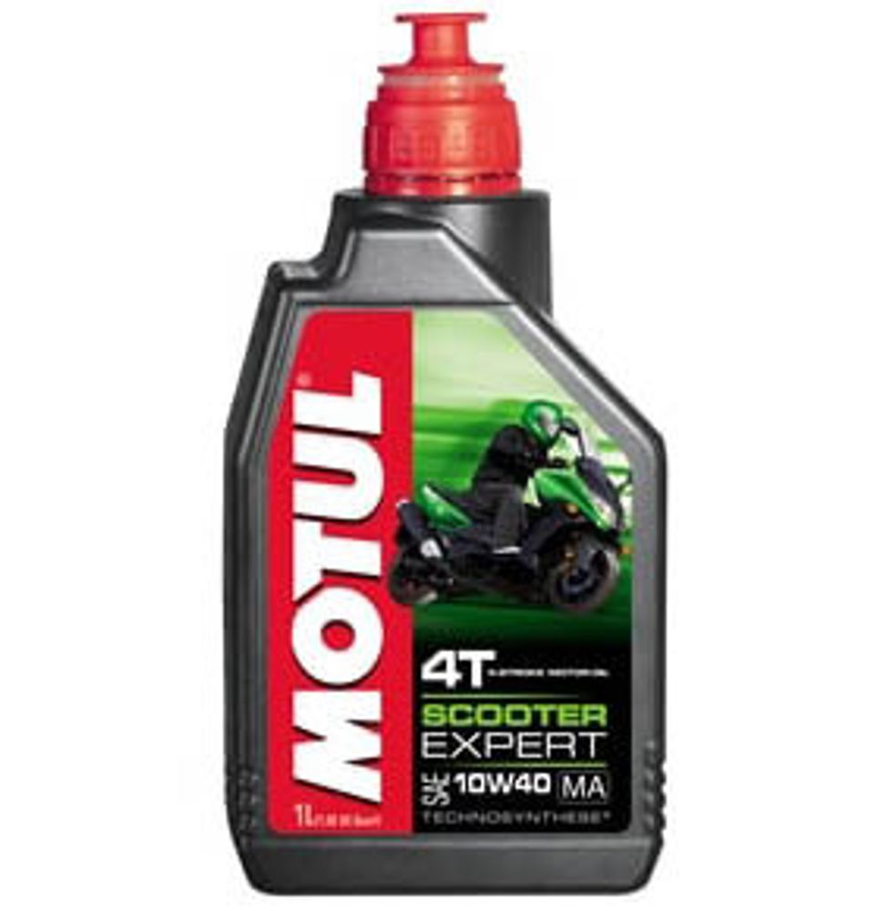 Моторное масло Motul Scooter Expert МА для скутеров (4T, 10w40, полусинтетика)