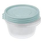 КОМПЛЕКТ КОНТЕЙНЕРОВ АРТ-ДЕКОР 0,75Л (3 ШТ) (Светло-голубой)