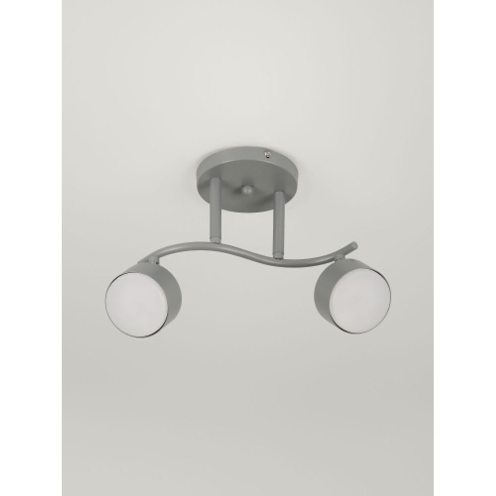 Светильник настенно-потолочный спот Rivoli   7077-702 2хGX53 15 Вт поворотный