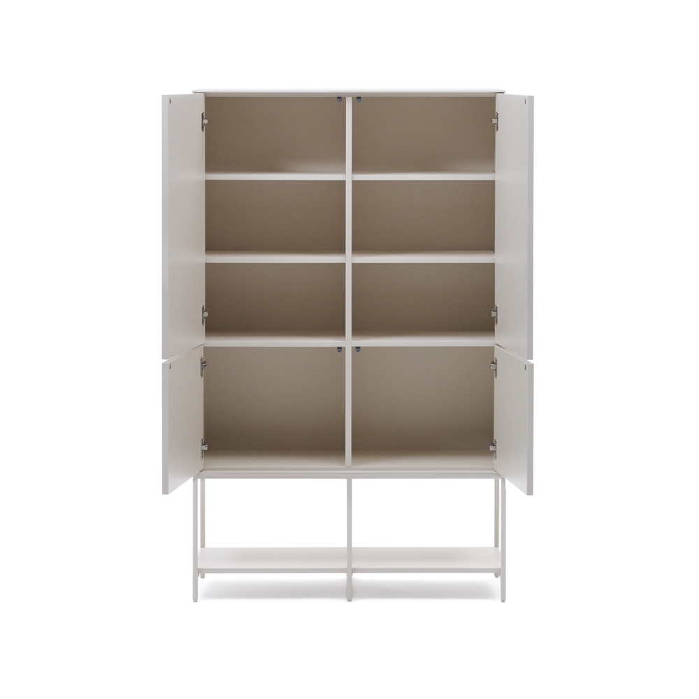 Vedrana Комод 4 дверцы белый лак 97,5 x 160 см