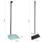 Комплект для уборки "Ленивка" щетка + совок с длинными ручками М5177