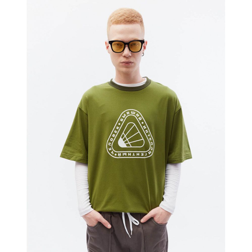 Футболка БИЧ Волан зеленая