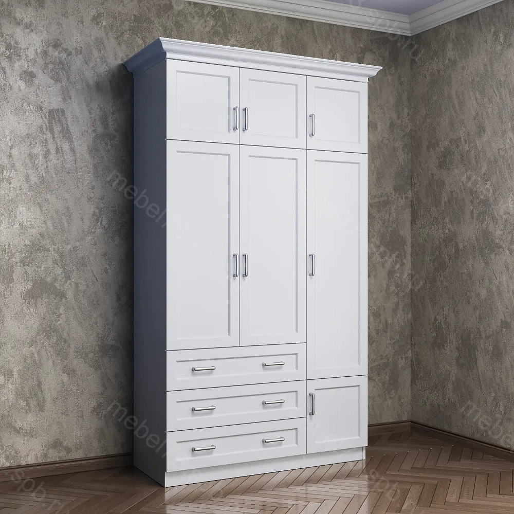 Шкаф распашной с антресолью 3/7