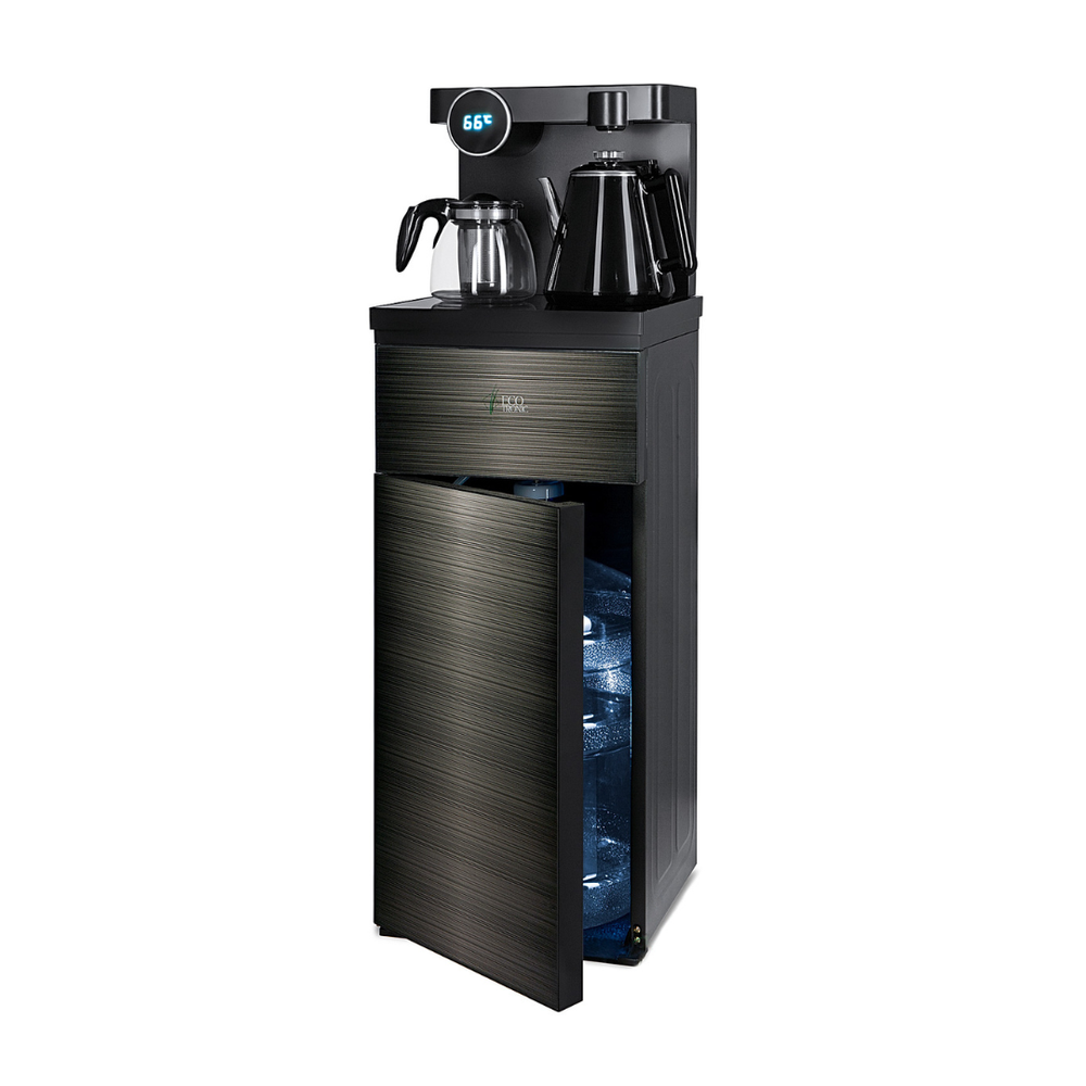 Кулер с чайным столиком Тиабар Ecotronic TB12-LNR black
